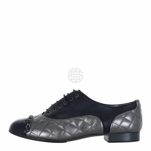 Chanel on sale oxford shoes